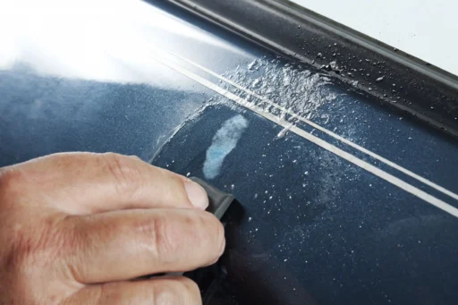 How to remove deep scratch from car at home