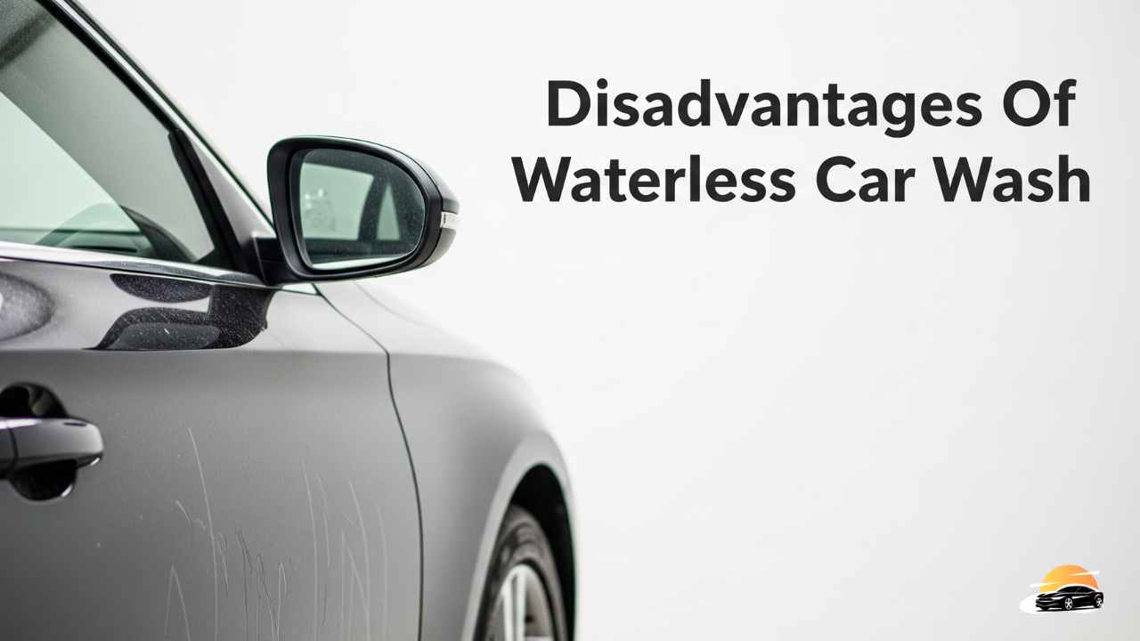 Disadvantages Of Waterless Car Wash A Complete Guides
