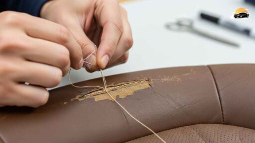 How To Fix Car Upholstery Replacing Worn Seat Panels