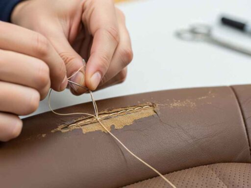 How To Fix Car Upholstery Replacing Worn Seat Panels