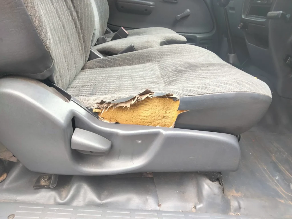 How to fix car interior upholstery