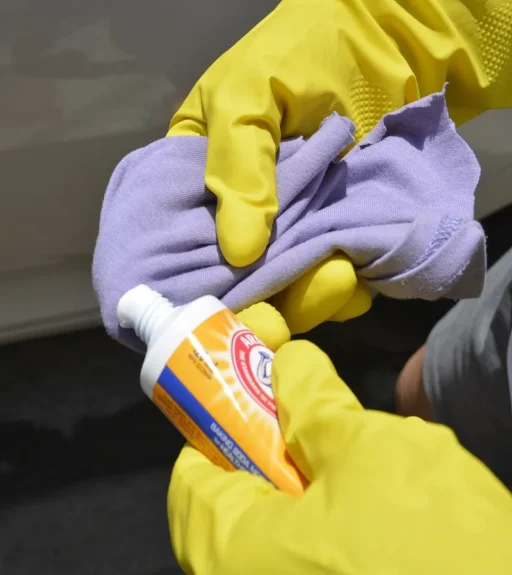 Toothpaste to remove scratches on car