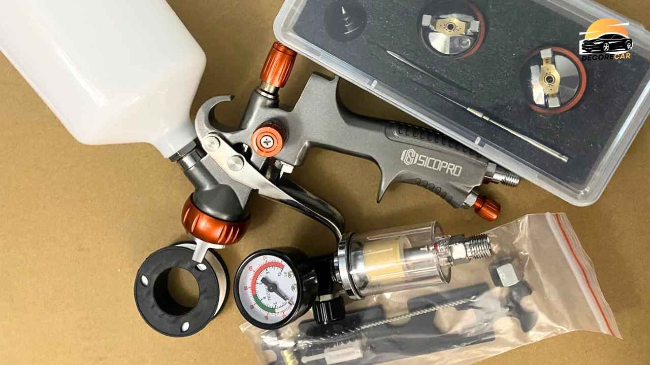LVLP Air Paint Sprayer Gun for Cars, House Painting
